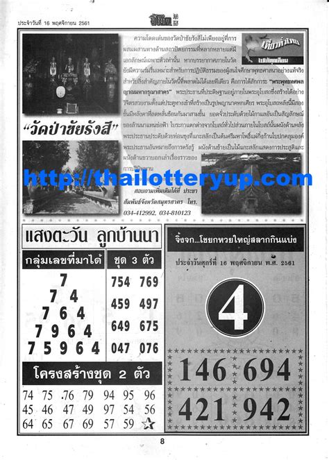thai lottery free tips 2014|How to Win Big in the Thailand Lottery Today! .